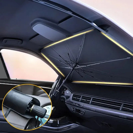 Folding Car Windshield Umbrella