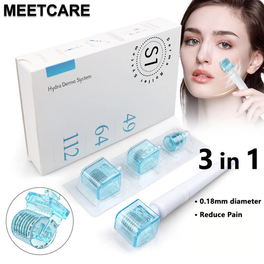 3-in-1 Microneedle Derma Stamp Set